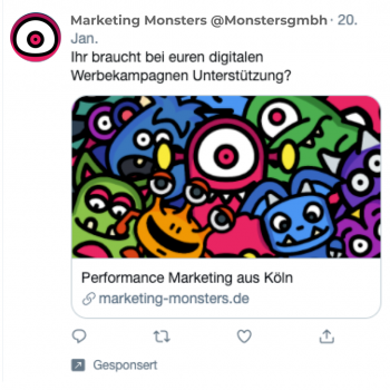 Twitter Beispielanzeige Beispielanzeige Twitter